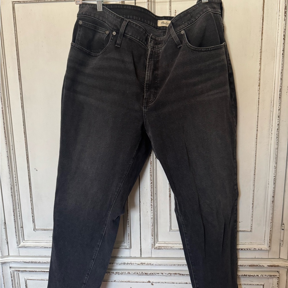 Madewell Women's Black Straight Leg Jeans